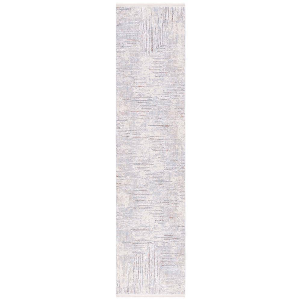 Marmara MRM304 Power Loomed Accent Rug - Beige/Blue Rust - 2'6"x4' - Safavieh.