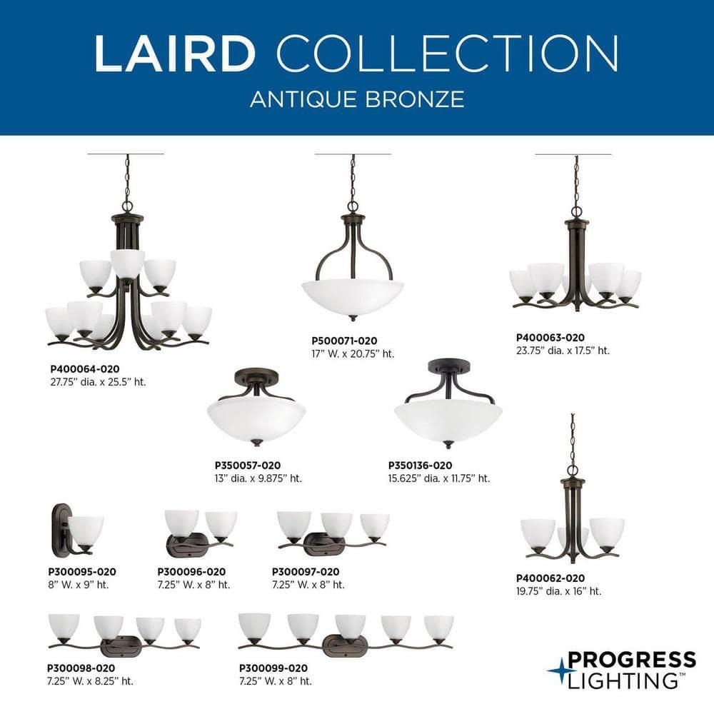 Progress Lighting - Five Light Bath - Laird - 5 Light in Transitional and