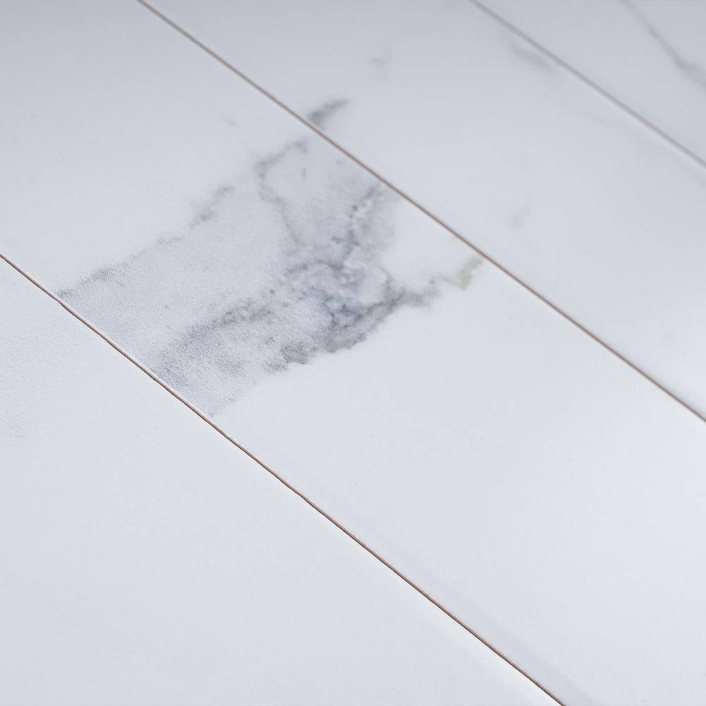 Supreme Tile Paloma Calacatta 2.95 in. X 11.81 in. Ceramic Subway Wall Tile