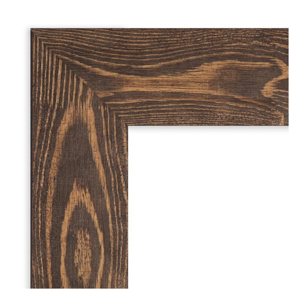 Amanti Art Bridge Brown Wood Picture Frame Opening Size 18x22 in.