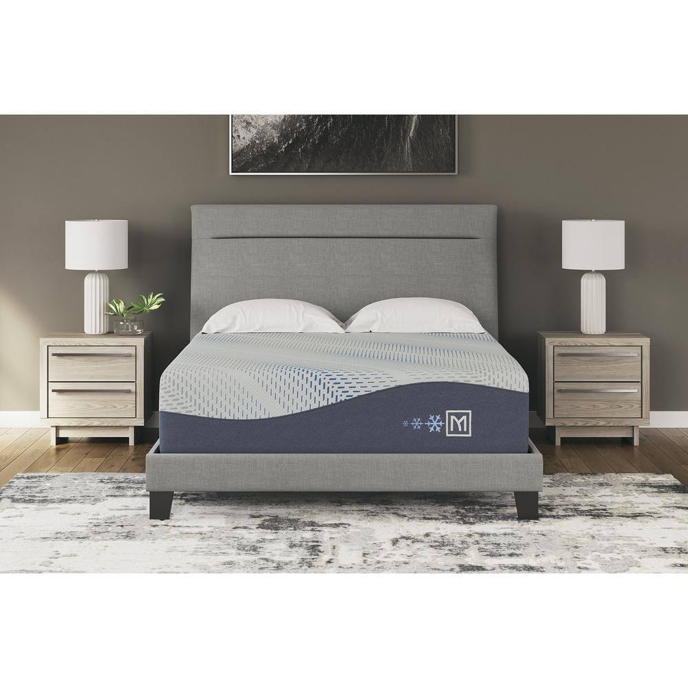 Signature Design by Ashley  Millennium Luxury Gel Memory Foam Queen Mattress, White