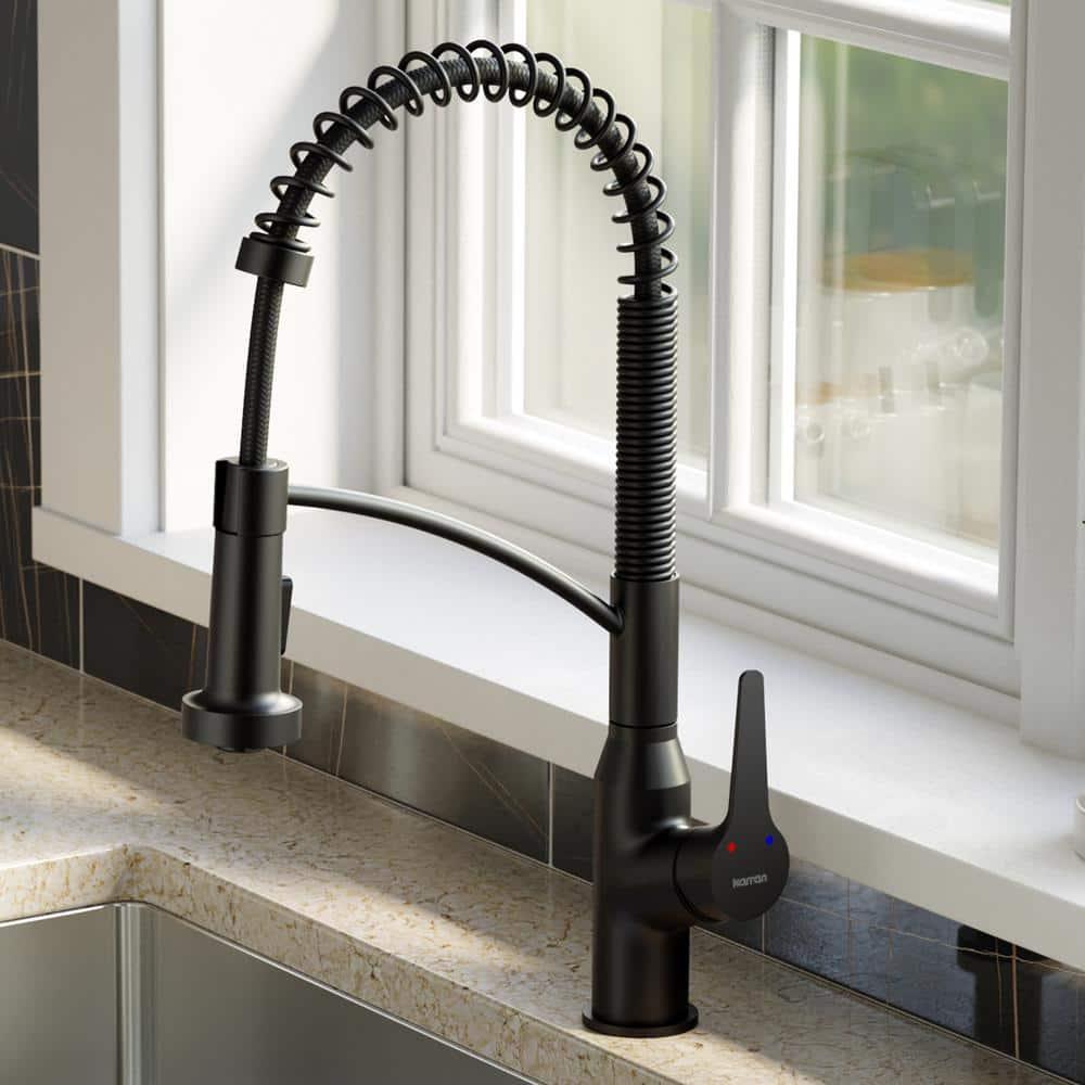 Karran Scottsdale Single-Handle Pull-Down Sprayer Kitchen Faucet
