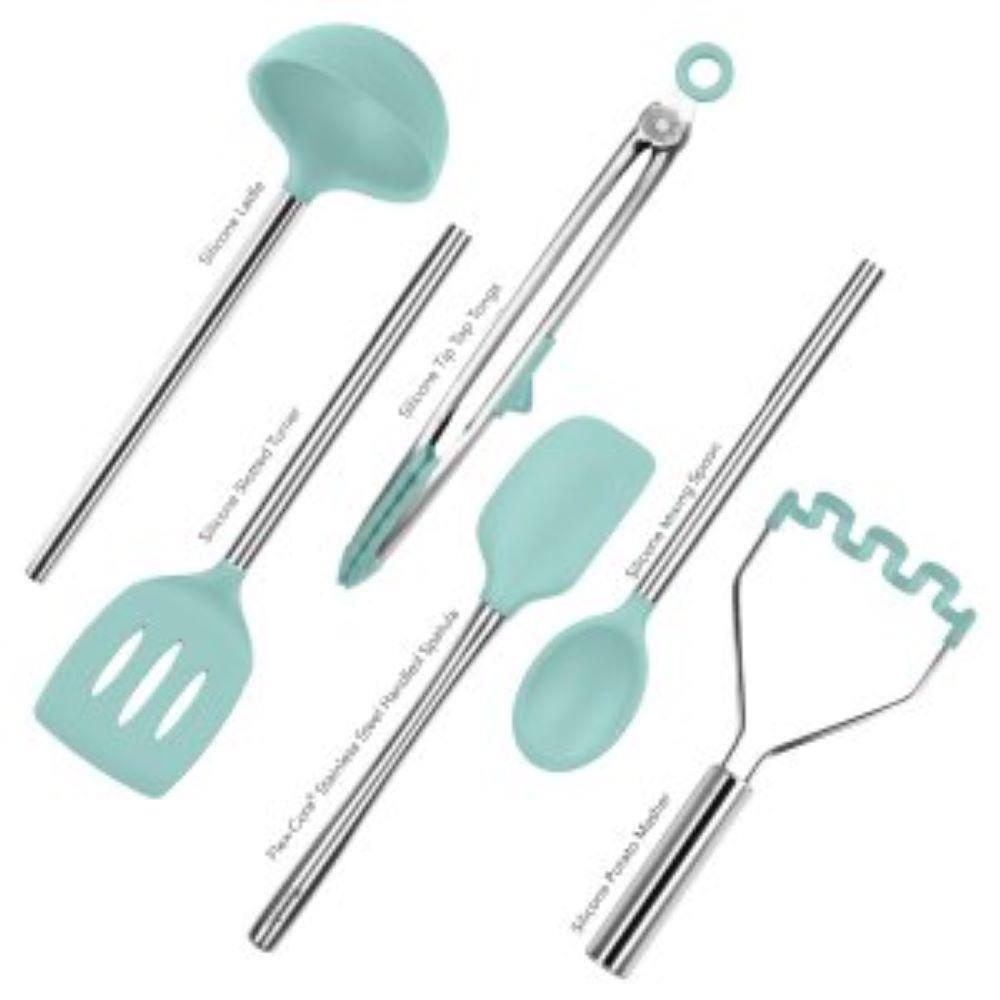 Tovolo Silicone Utensil Set of 6 - Black