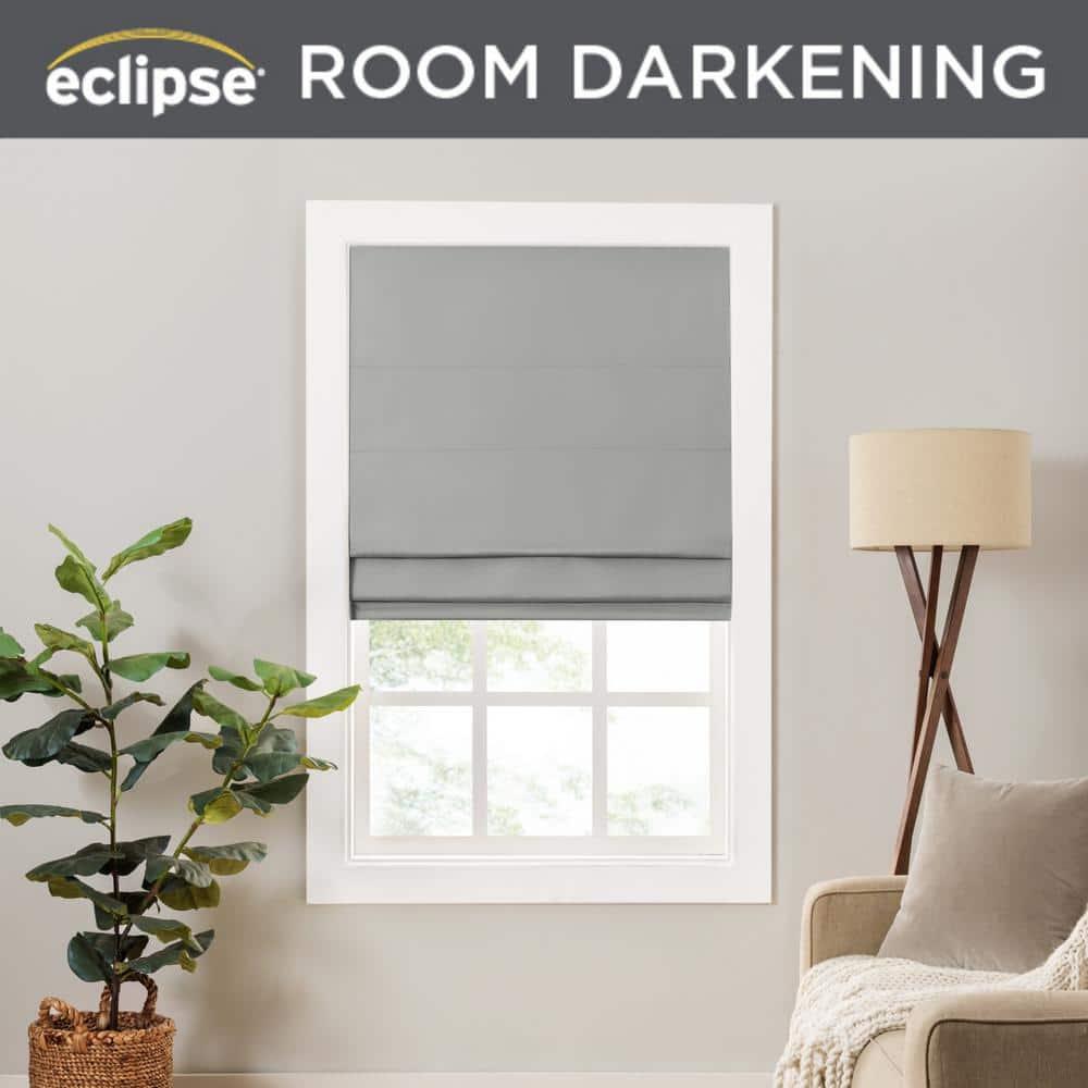 Eclipse Room Darkening Roman Shade