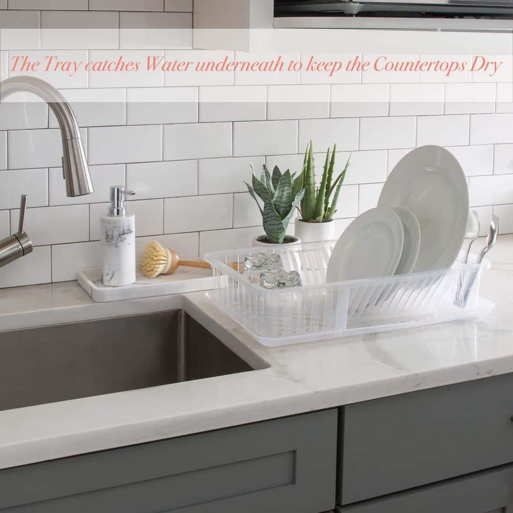 Kitchen Details Plastic In Sink Dish Rack