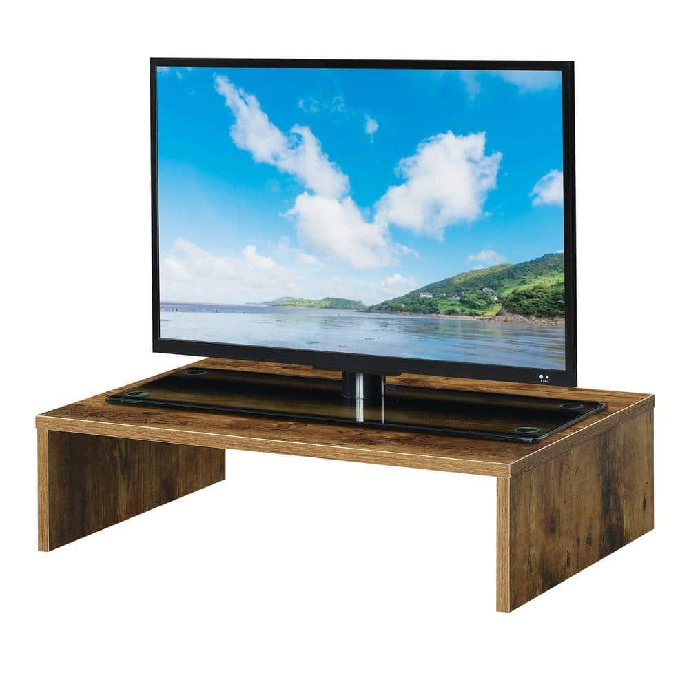 Convenience Concepts Designs2Go Small TV/Monitor Riser for TVs up to 26 inches, Barnwood