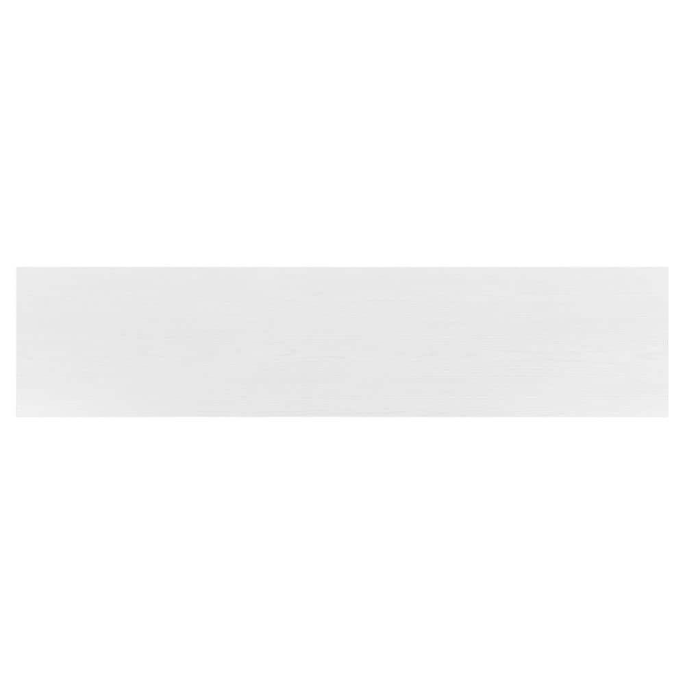 Evelyn&Zoe Presque Rectangular TV Stand for TV's up to 75", White