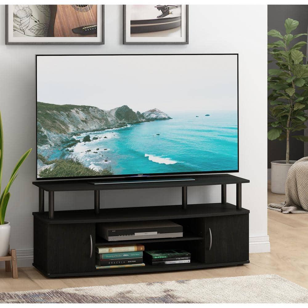 Furinno  Large Entertainment Center Hold Up To 50 in. TV