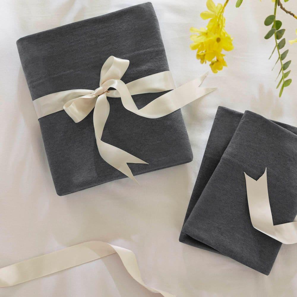 Cotton Blend Jersey Knit All Season Sheet Set