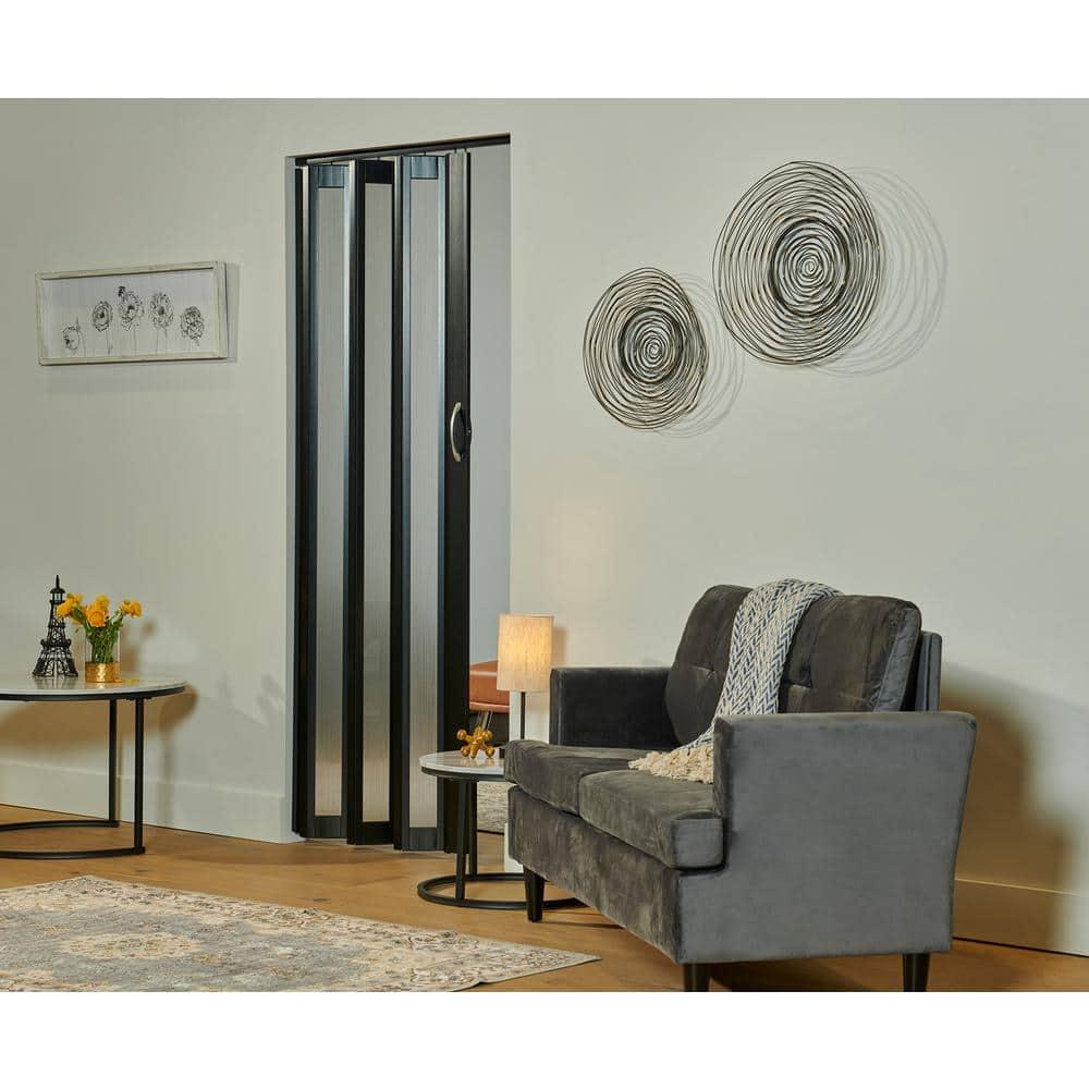 Homestyle Metro 36" x 80" Black Rain