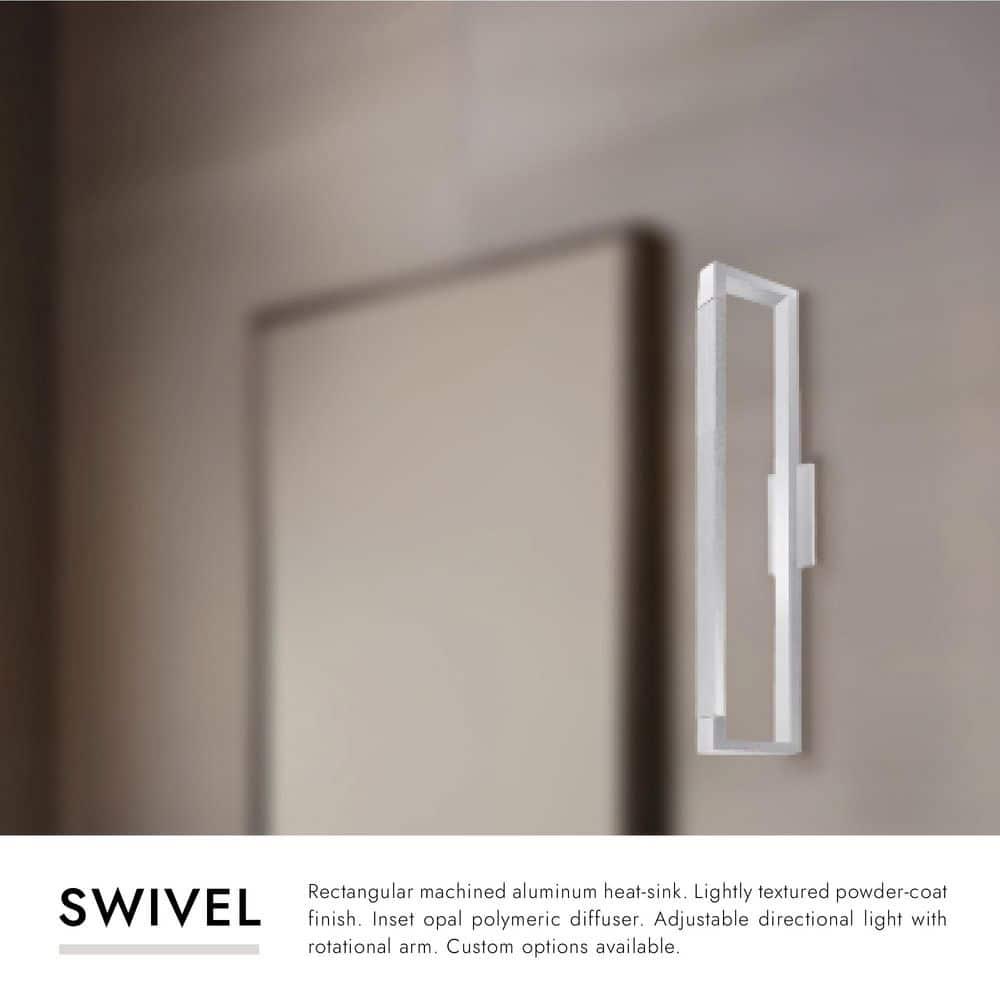 Kuzco Lighting Swivel Aluminum LED Flush Mounted Sconce