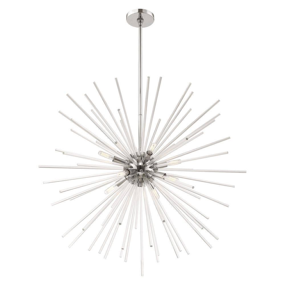Livex Lighting Utopia 8 - Light Chandelier in  Polished Chrome