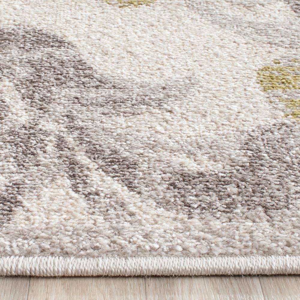 Amherst AMT428 Power Loomed Indoor Area Rug - Ivory/Light Grey - 8'x10' - Safavieh