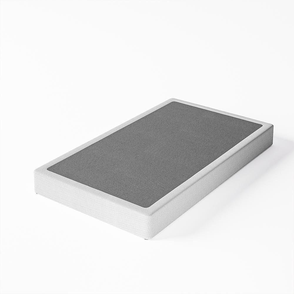 7 in. H Twin Box Spring, Heavy-Duty Metal Structure with Fabric Cover, Easy Assembly, Mattress Foundation