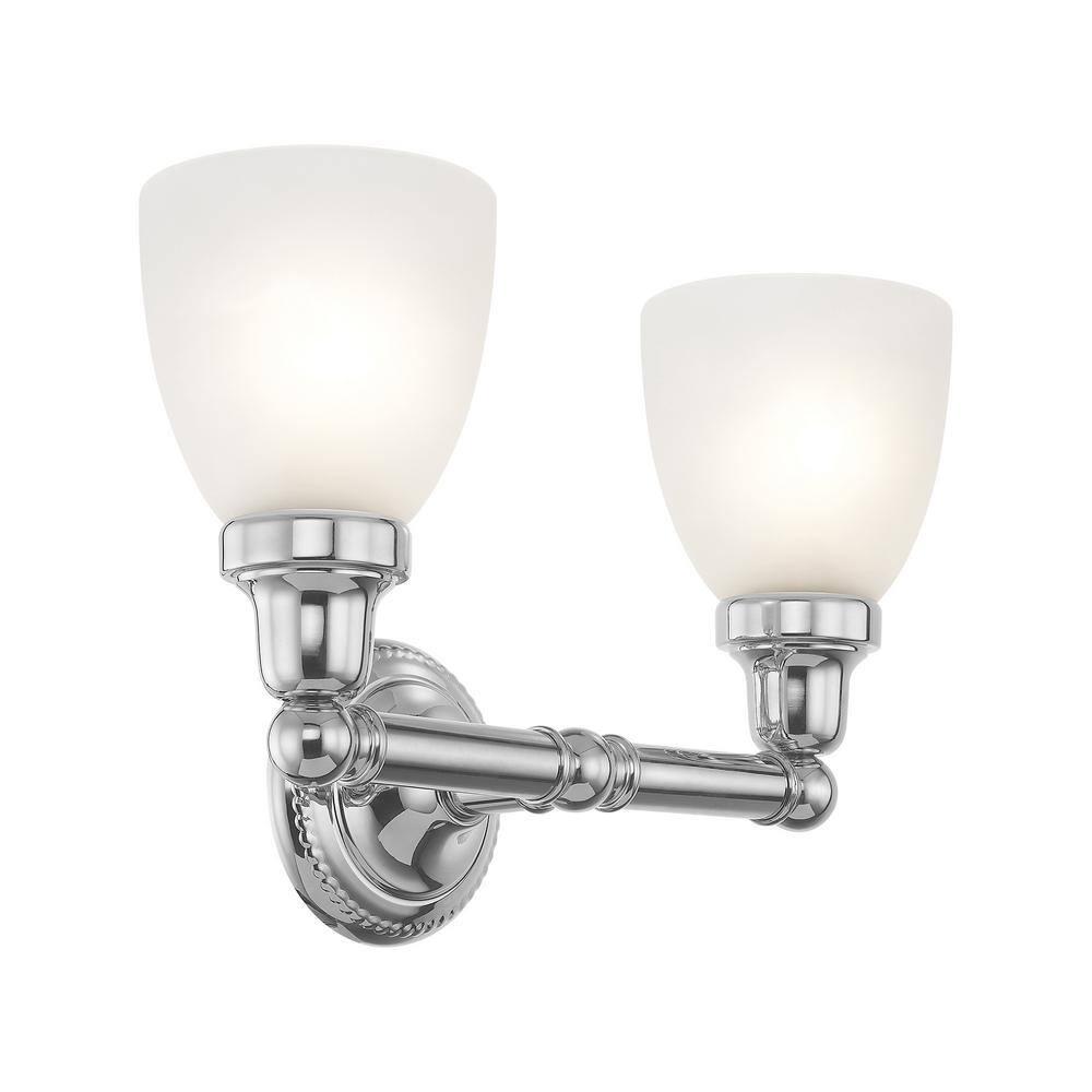 Livex Lighting Classic 2 - Light Vanity in  Polished Chrome