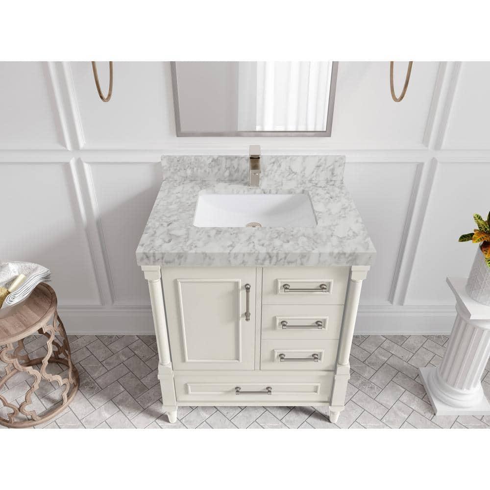 Willow Collections Aberdeen 30'' Single Bathroom Vanity with Top