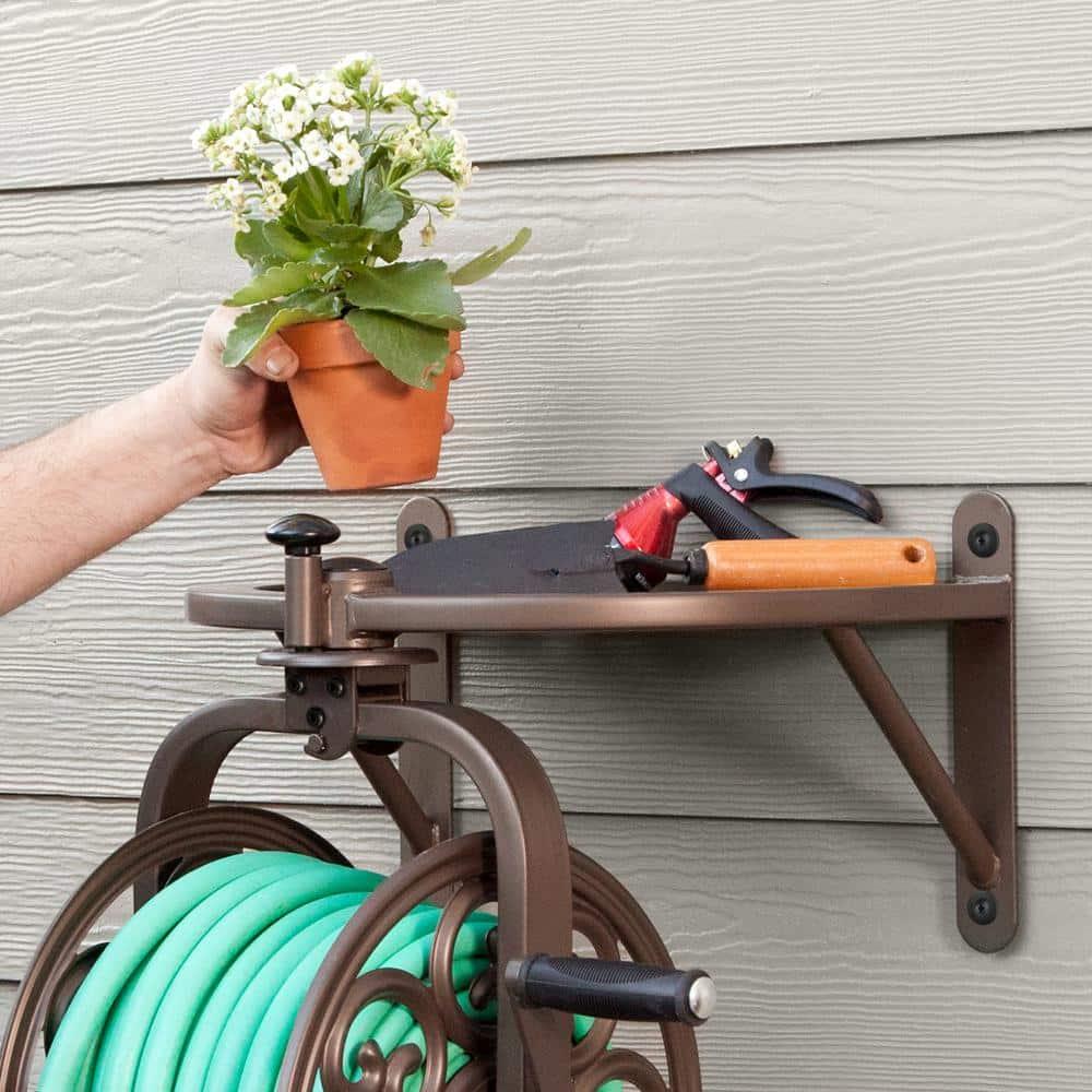 Liberty Garden Steel Wall Hose Reel