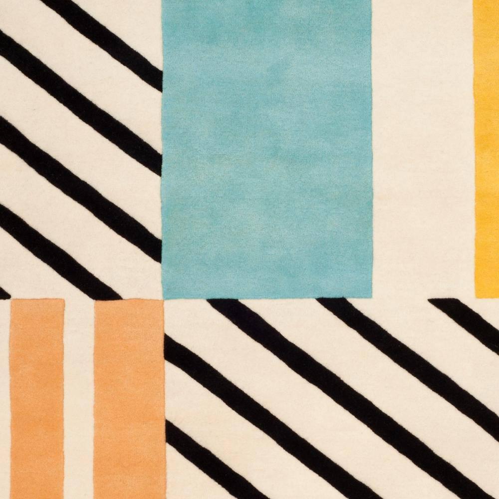 Fifth Avenue FTV122 Hand Tufted Area Rug - Ivory/Black - 8'x10' - Safavieh.