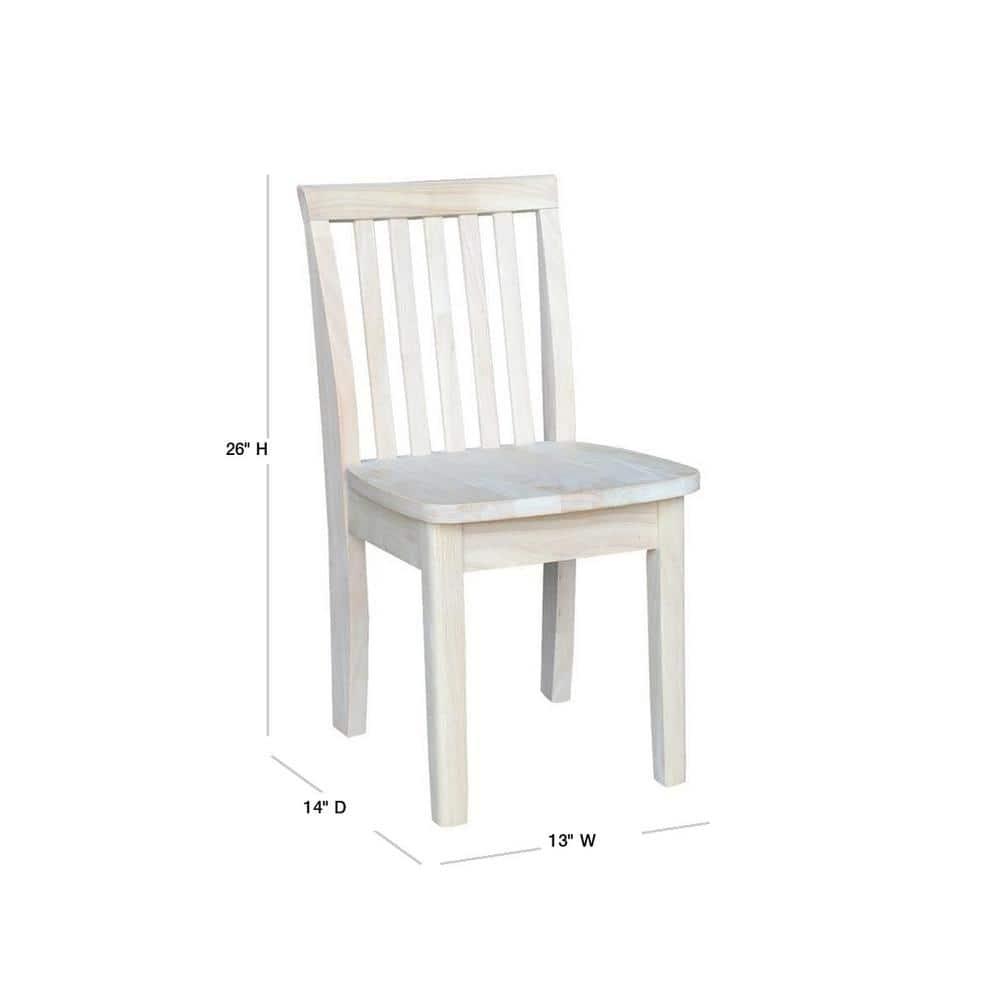 International Concepts Set of Two Mission Juvenile Chairs
