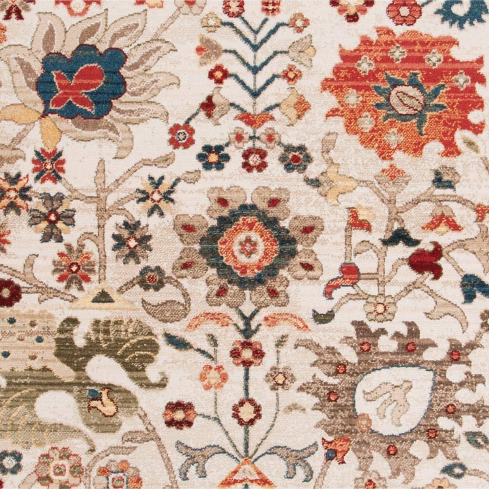 Kashan KSN303 Power Loomed Area Rug - Ivory/Red - 8'x10' - Safavieh.
