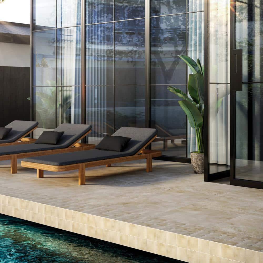 Bedrosians Wave 12" x 24" Porcelain Wall & Floor Tile | Wayfair