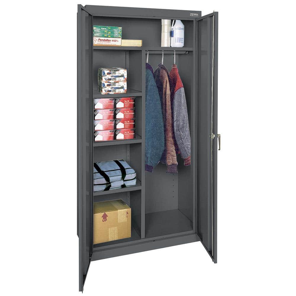 Classic Plus Sandusky Lee Classic 36" L x 18" W x 72" H Steel Garage Storage Cabinet by Sandusky