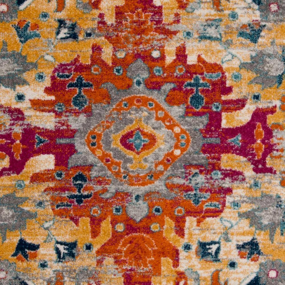 Madison MAD154 Power Loomed Indoor Area Rug - Teal/Fuchsia - 9'x12' - Safavieh