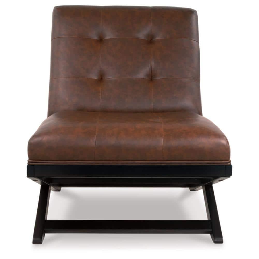Signature Design by Ashley Contemporary Sidewinder Accent Chair  Brown