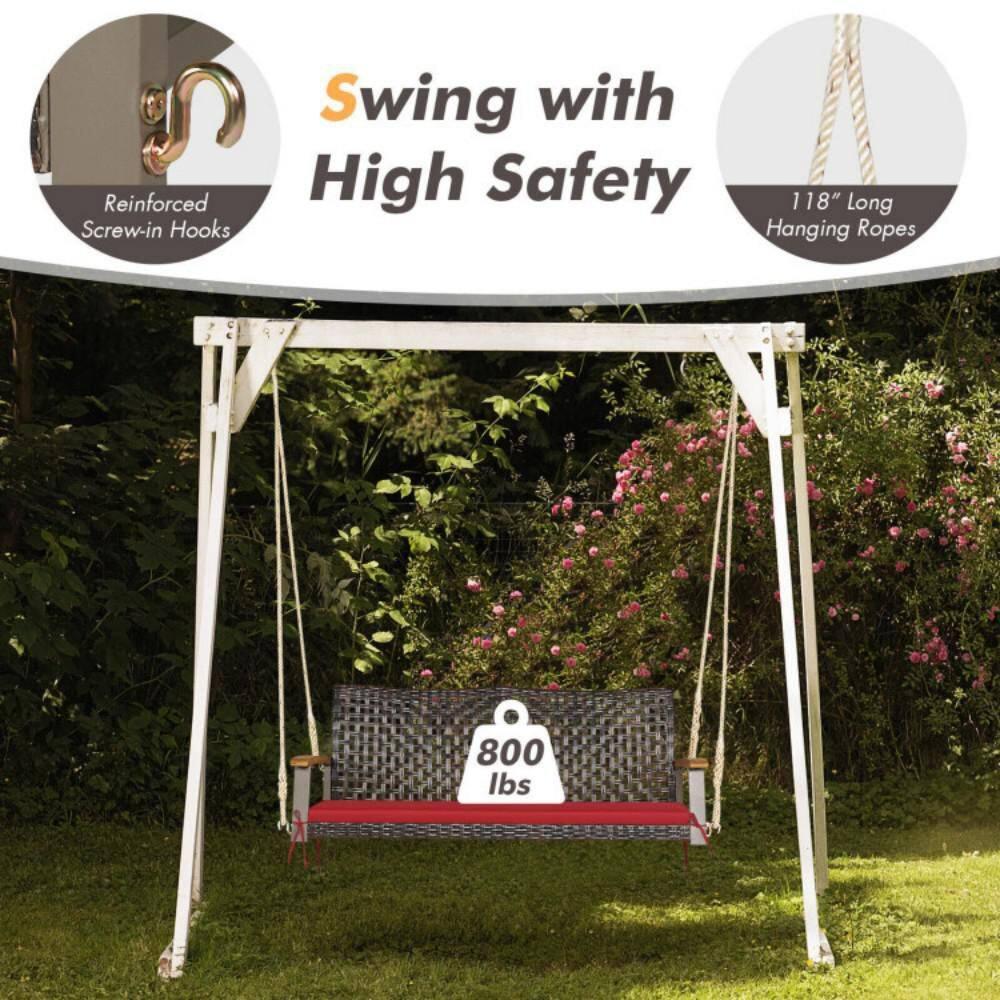 Red Barrel Studio® Zeel Porch Swing Without Stand