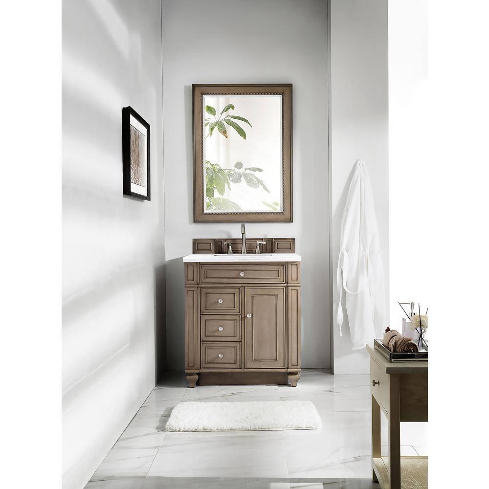 James Martin Vanities 157-V30 Bristol 30" Single Basin Hardwood Vanity Cabinet Only - Wood