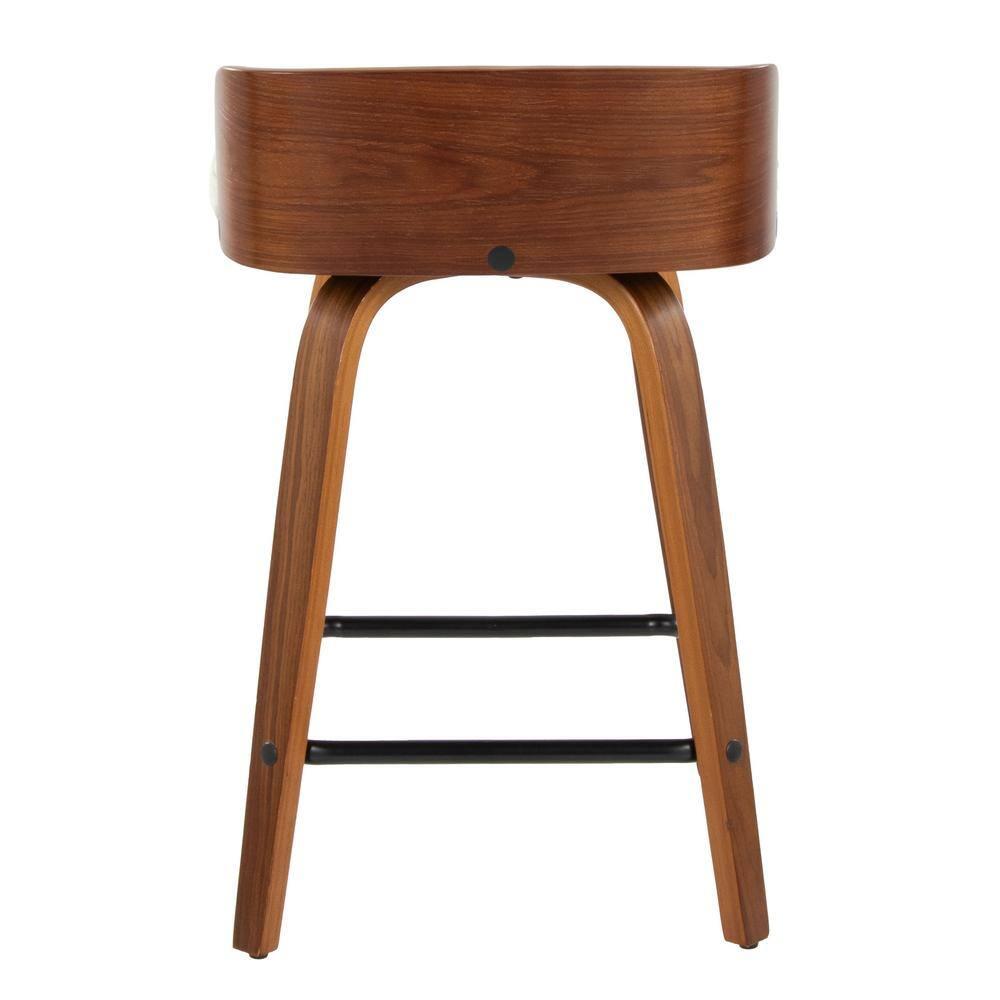 Swivel Upholstered Counter Stool