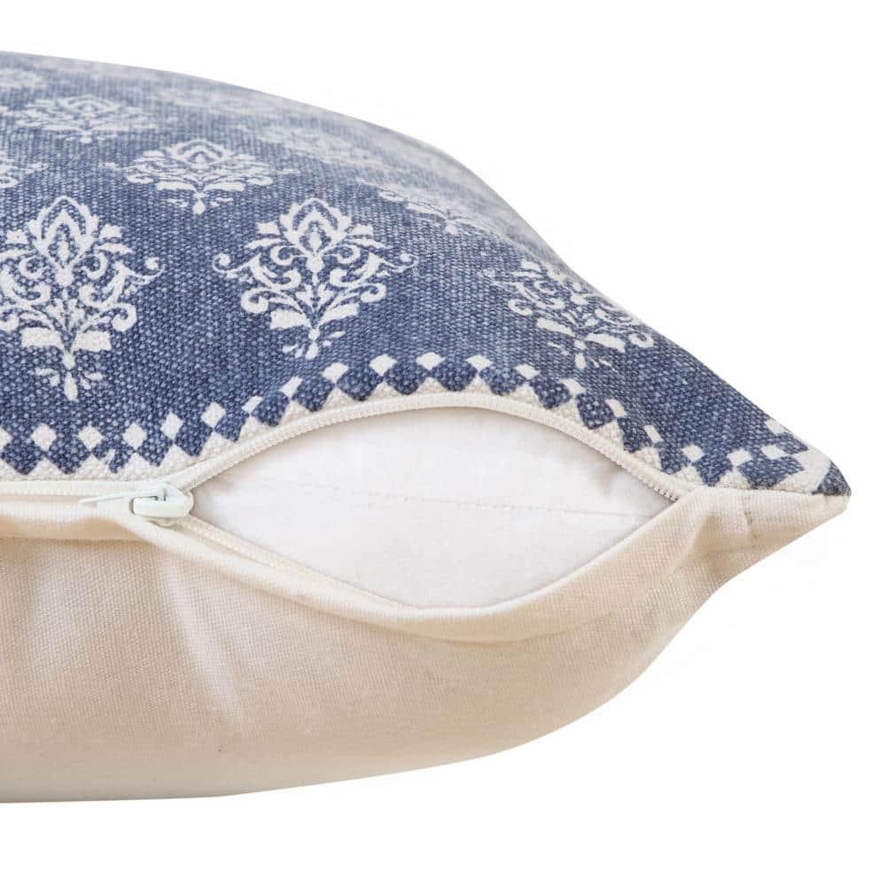 Classic Cotton Square Throw Pillow 20" x 20" - Neutral Tone