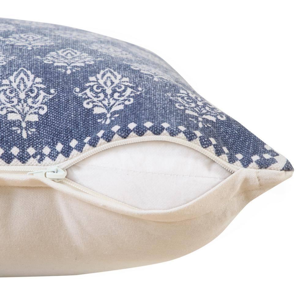 Classic Cotton Square Throw Pillow 20" x 20" - Neutral Tone