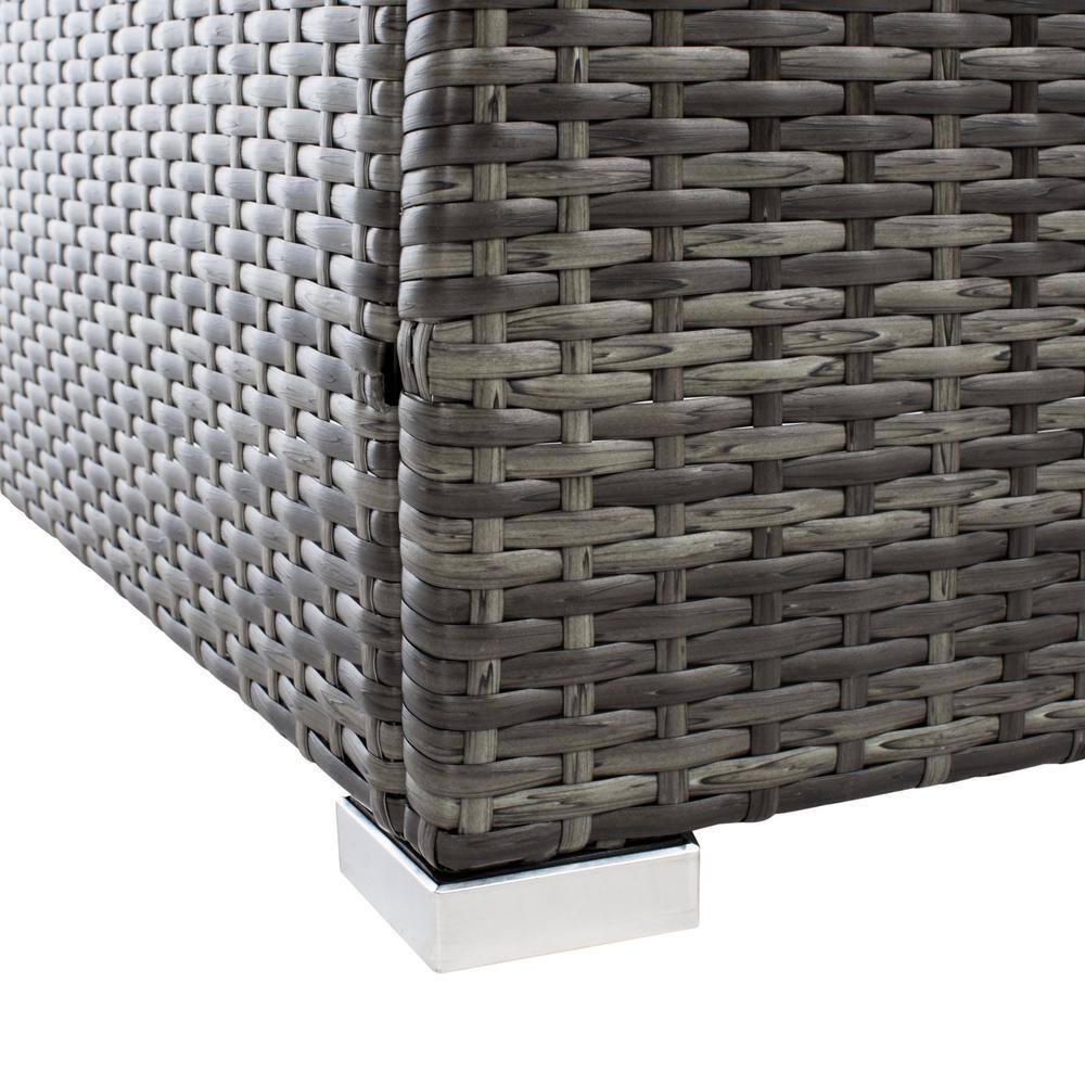 Madalina Living Set - Indoor/Outdoor - PAT7509 - Grey Brown/White - Safavieh
