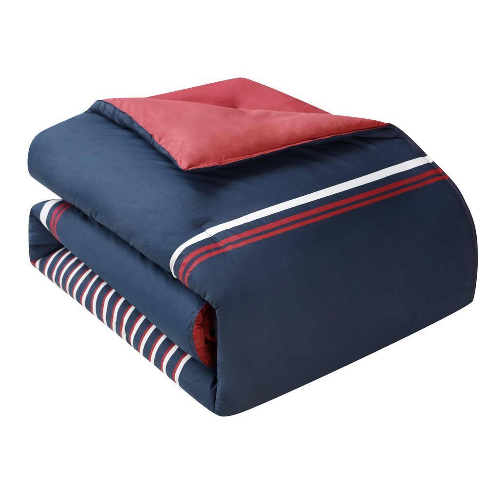 Nautica Nautica Mineola Cotton Navy Comforter Set