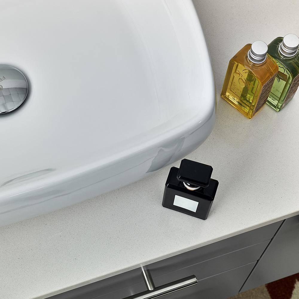 Lucera 72" Wall Mount Modern Bathroom Vanity with Top & Double Vessel Sinks - Faucets Not Included