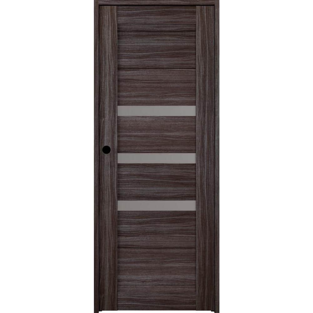 Belldinni Dora DIY-FRIENDLY Paneled Prefinished Wood and Glass Composite Single Prehung Door | Wayfair