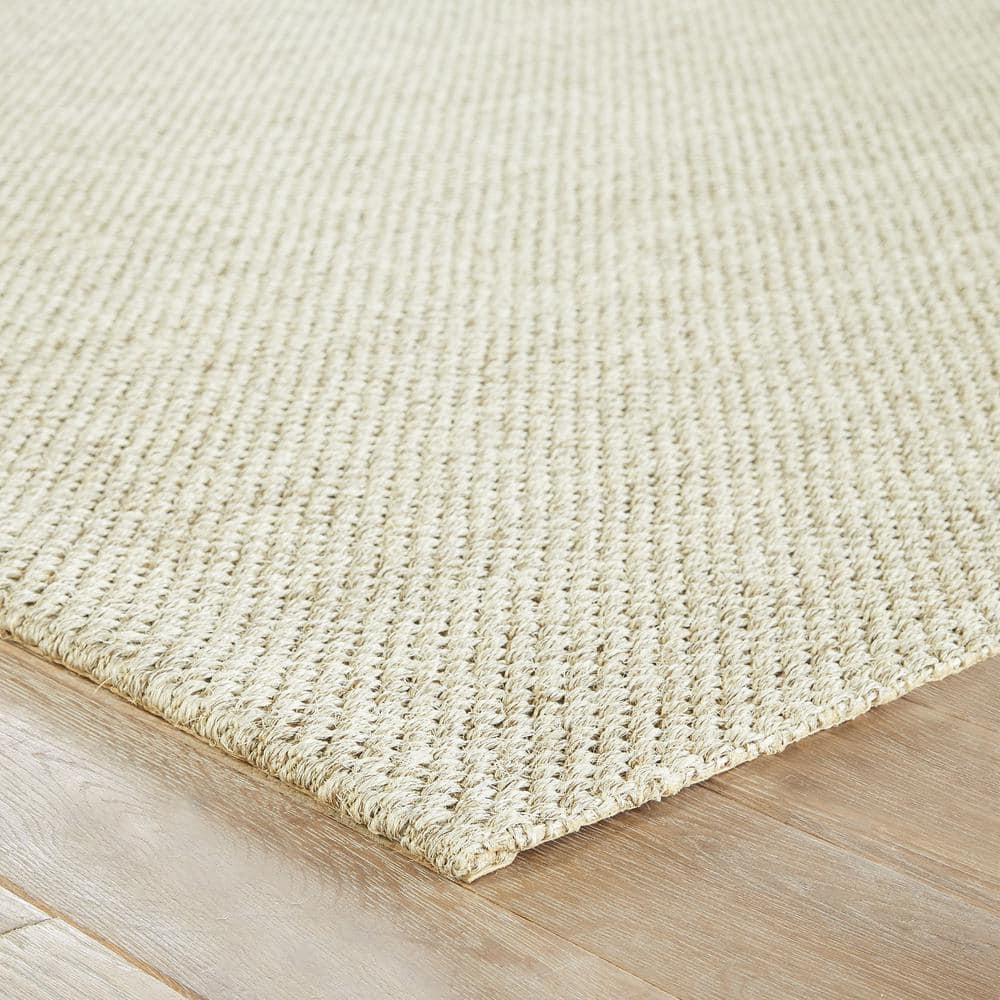 Naturals Sanibel Jute / Sisal Area Rug in White