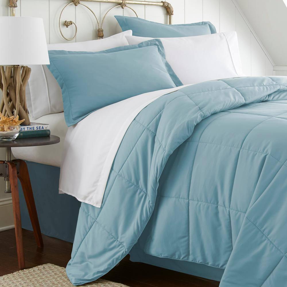 IEnjoy Home Simply Soft Microfiber Complete Bedding Set