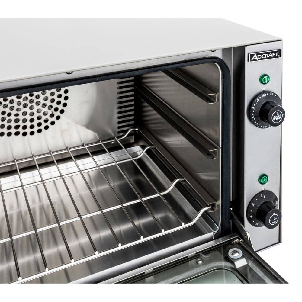 1750W Stainless Steel Quarter Size Electric Convection Oven