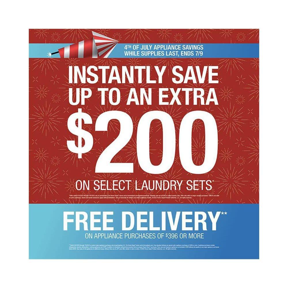 GE Appliances 3.8 cu. ft. Washer and 5.9 cu. ft. Electric Dryer Laundry Center GUD27ESSMWW