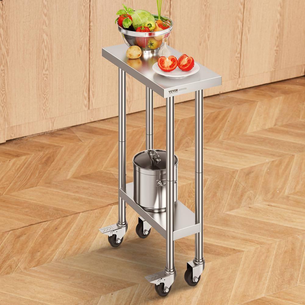VEVOR Metal Kitchen Cart