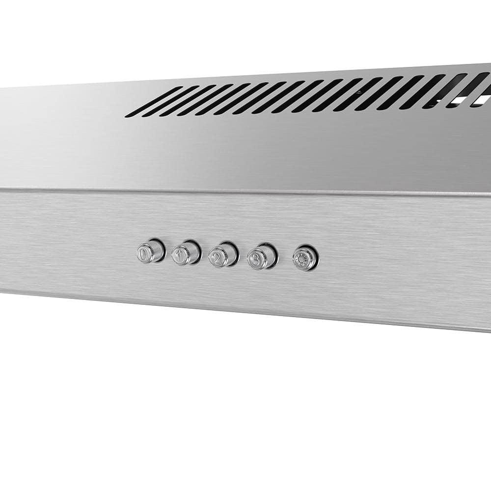 Streamline Bath Streamline Carmine 30" 80 Cubic Feet Per Minute Ducted Under Cabinet Range Hood with Mesh Filter and Light Included