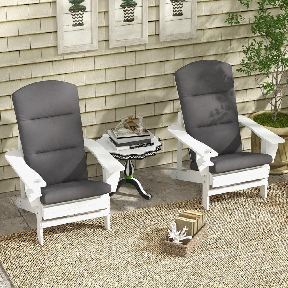 Highland Dunes Outdoor 1.5'' Adirondack Chair Back Cushion (Set of 2)