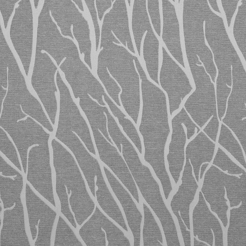 Set of 2 (63"x52") Forest Hill Woven Blackout Grommet Top Window Curtain Panel Gray - Exclusive Home: Thermal Insulated