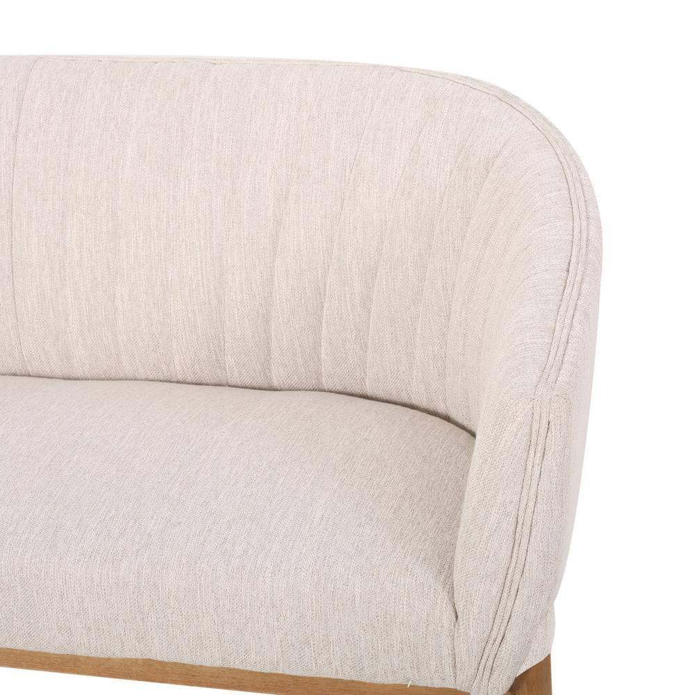 Galena Mid-Century Loveseat Beige - Christopher Knight Home