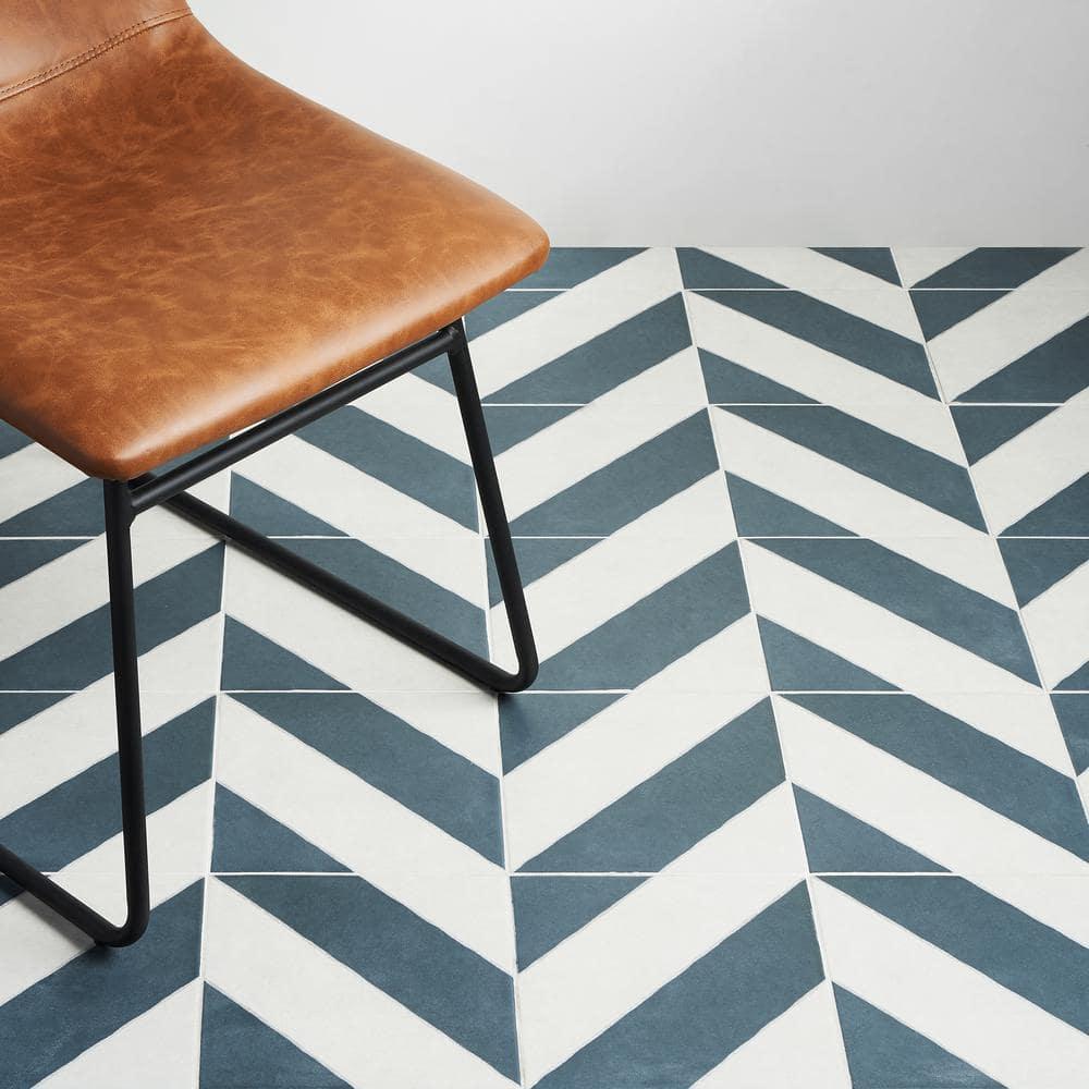 Ava Diagonal 9" x 9" Porcelain Tile (10.76 sq. ft./ Case)