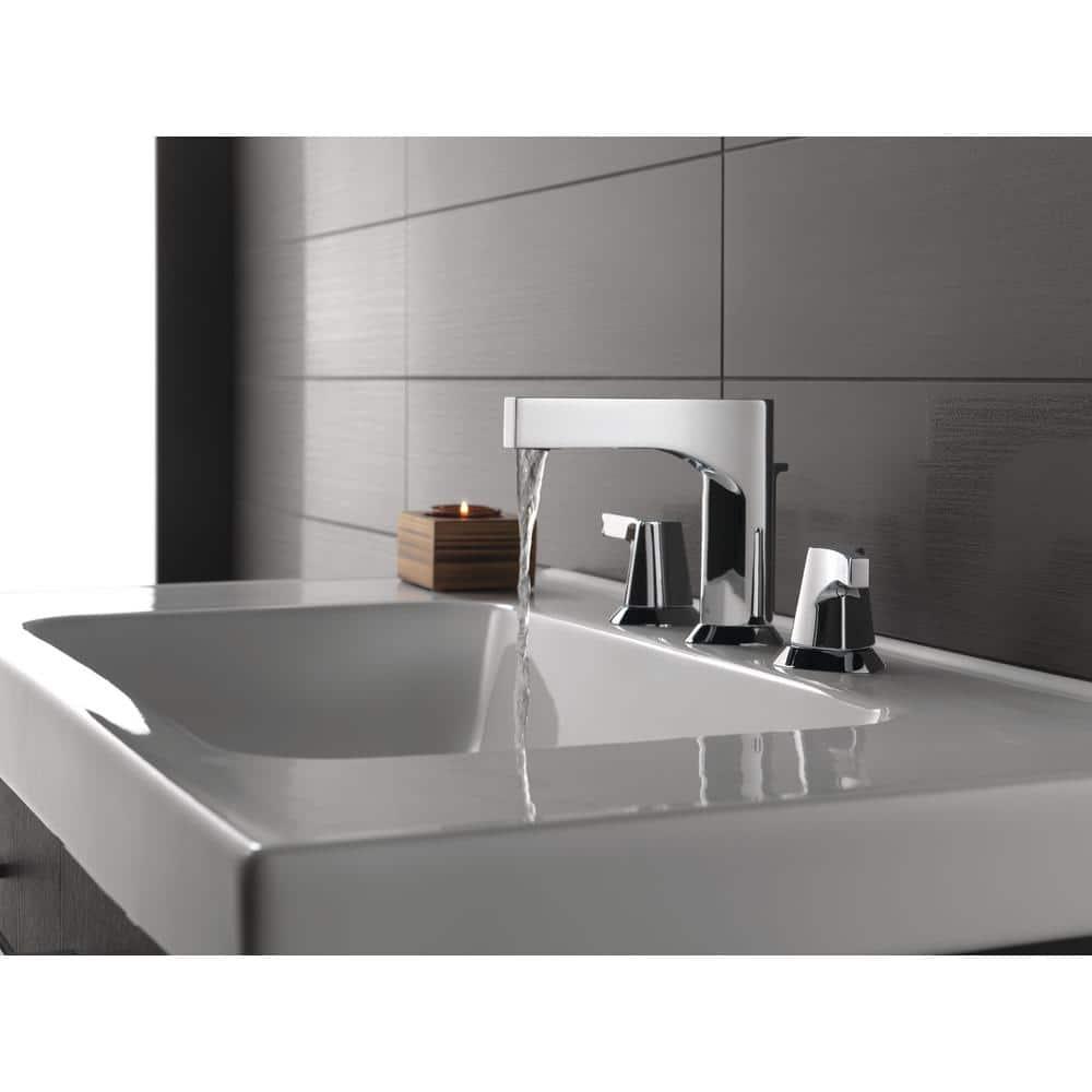 Zura Widespread Faucet with Drain Assembly