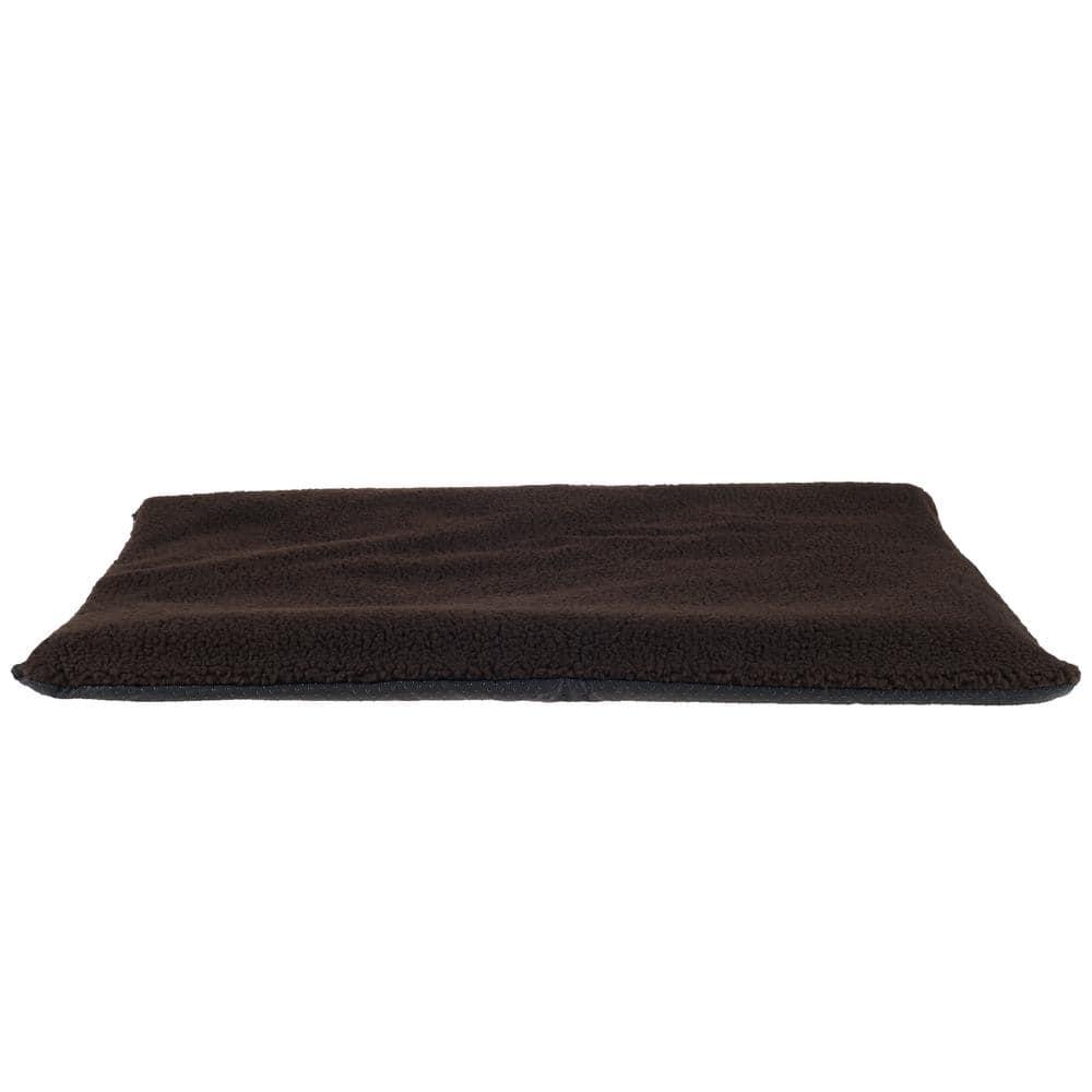 Petmaker PETMAKER Self Warming Cat Mat - Thermal Dog Crate Pad with Removable Washable Sherpa Cover and Reflective Insulation Layer for Self Heating - Pet Supplies for Dogs and Cats