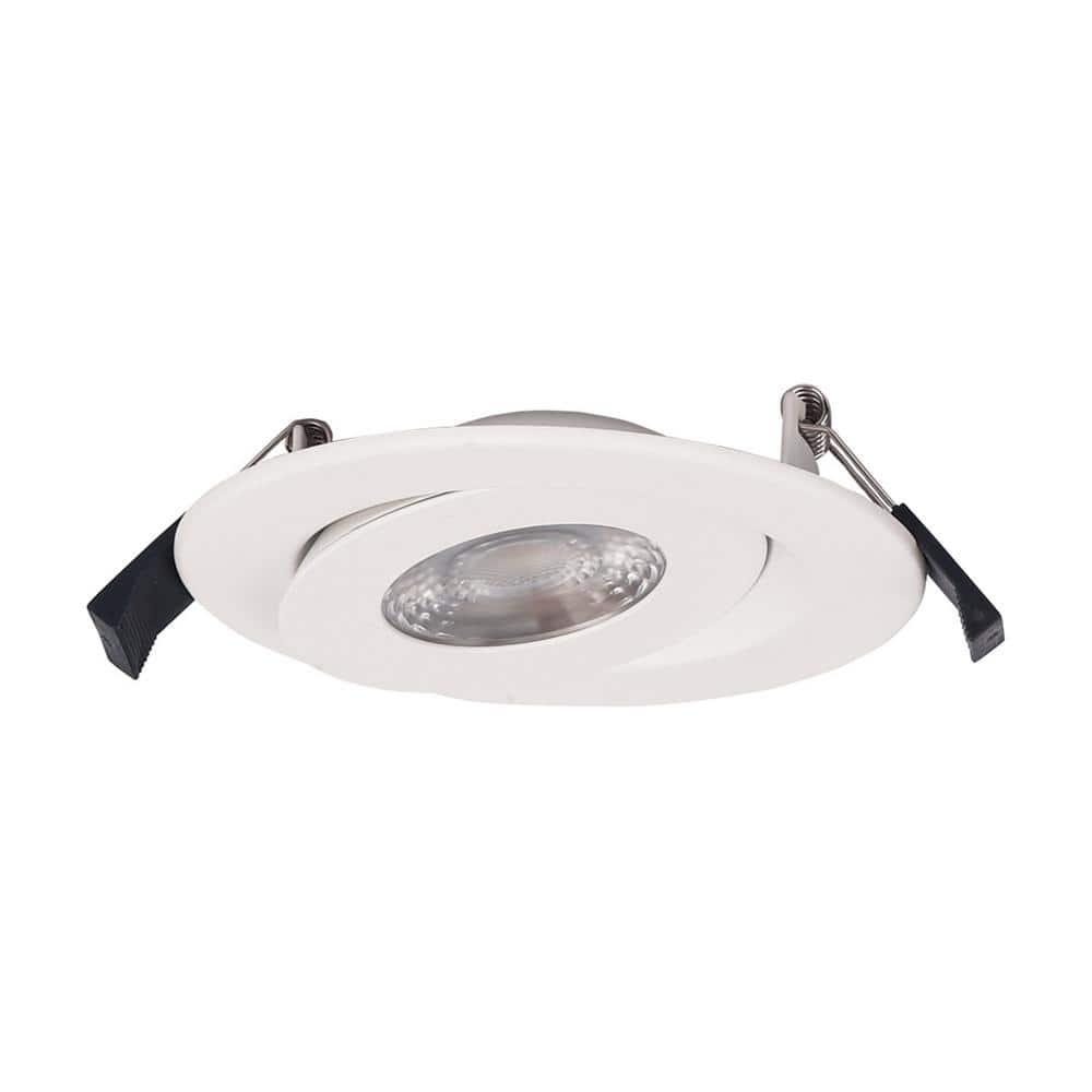 Lotos 4.75'' Selectable Color Temperature Dimmable Air-Tight IC Rated LED Canless Recessed Lighting Kit